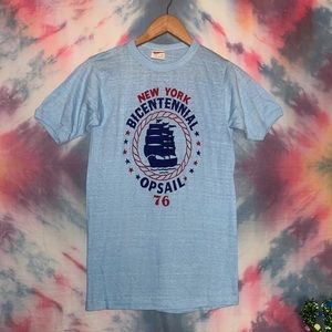 Vintage NY Bicentennial OPSAIL 76 t-shirt